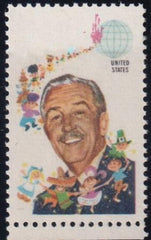 US Errors And Proofs After 31 # 1355a Disney Ochre Omitted