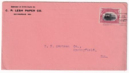 US First Day Covers #295 Very Fine, May 1, 91901 to Springfield, clearly backstamped Lovely FDC Cat Value $3250