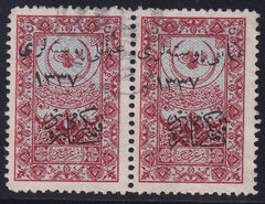 Turkey In Asia 1920-22 #53 USED VF  pair Cat Value  $200