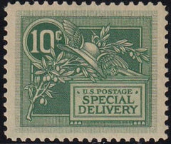 US Special Delivery #E7 NH XF With PF Cert: MNH, XF-SUP-95 Cat Value  $525