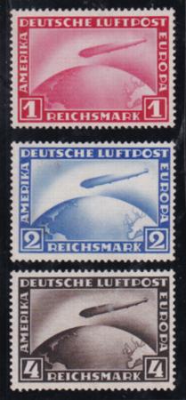 Germany #C35-37 LH F - VF  Cat Value  $92.50