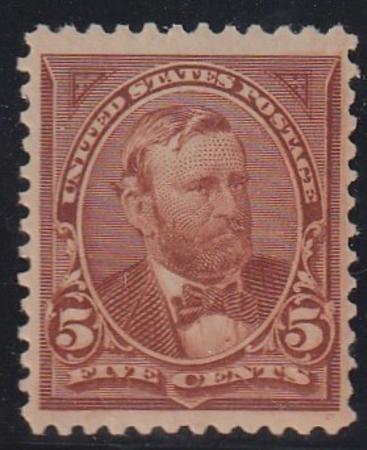 US Bureau and Regular Issues #255 MINT VF large margins, barely hinged Cat Value  $120