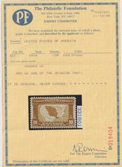 US Early Commemoratives #327 MINT NH XF-SUP-95 Dual Certs:  Cat Value  $2250