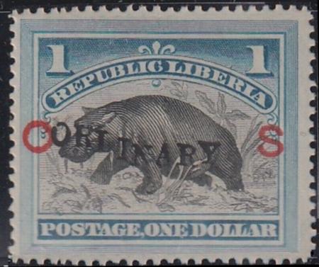 Liberia #79 MINT HINGED signed Cat Value  $325
