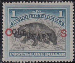 Liberia #79 MINT HINGED signed Cat Value  $325