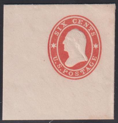 US Postal Stationery and Cut Squares #U30 MINT  XF - SUP FC 41x43 mm Cat Value: $1800
