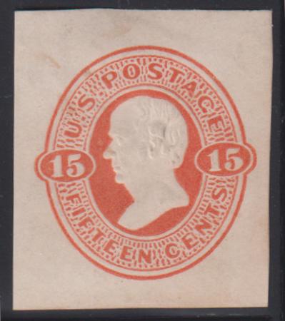 US Postal Stationery and Cut Squares #U96 MINT  F - VF Slight Soiling Cat Value: $75