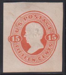 US Postal Stationery and Cut Squares #U96 MINT  F - VF Slight Soiling Cat Value: $75