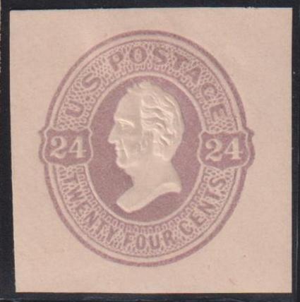 US Postal Stationery and Cut Squares #U101 MINT  F - VF+ Cat Value: $225
