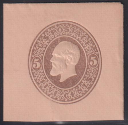 US Postal Stationery and Cut Squares #U224 MINT  XF FC Cat Value: $130