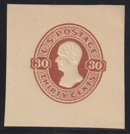 US Postal Stationery and Cut Squares #U337 MINT  XF - SUP  Cat Value: $40