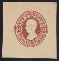 US Postal Stationery and Cut Squares #U337 MINT  XF - SUP  Cat Value: $40