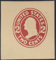 US Postal Stationery and Cut Squares #U407a MINT  VF - XF Die 2 Cat Value: $350