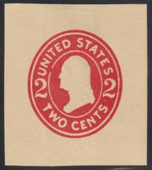 US Postal Stationery and Cut Squares #U412f MINT  XF - SUP Die 7 Cat Value: $35