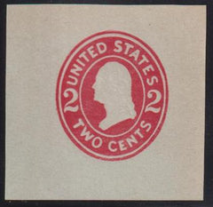 US Postal Stationery and Cut Squares #U414g MINT  SUPERB Die 8 Cat Value: $37.5