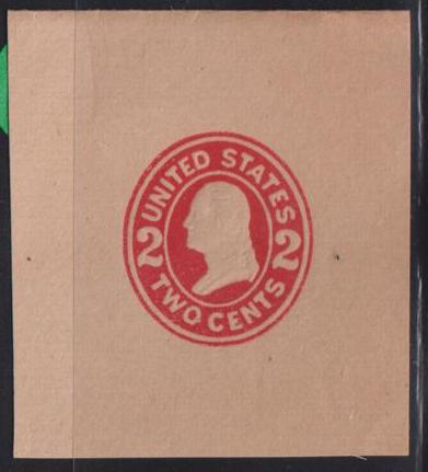 US Postal Stationery and Cut Squares #U415c MINT  SUPERB Die 7 Cat Value: $120