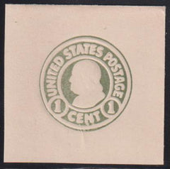 US Postal Stationery and Cut Squares 1792 #U420a MINT  SUPERB 1792 Die 2, FC Cat Value: $100