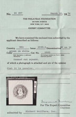 US Postal Stationery and Cut Squares #U465 MINT    SUPERB  FC 44x43 mm PFC, signed Gibbons  Cat Value: $900