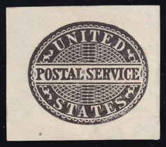 US Postal Stationery and Cut Squares #UO15   F - VF PFC 41x35 mm natural inclusions spot Cat Value: $125