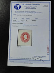 US Postal Stationery and Cut Squares #UO34   XF 37x43 mm  Cat Value: $75