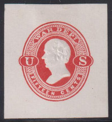US Postal Stationery and Cut Squares #UO41   SUPERB  Cat Value: $200