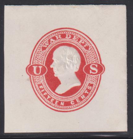 US Postal Stationery and Cut Squares #UO41   SUPERB  Cat Value: $200