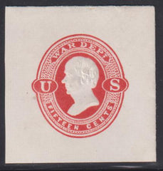 US Postal Stationery and Cut Squares #UO41   SUPERB  Cat Value: $200