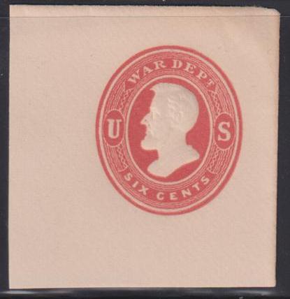 US Postal Stationery and Cut Squares #UO56   XF - SUP FC Cat Value: $45