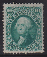 US Classics #96 Mint F - VF Well Centered - Short Perfs, No gum Cat Value: $825