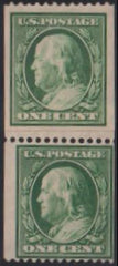 US Early Commemoratives #385 Mint Hinged F - VF Top with paste-up VFF-XF Cat Value: $110