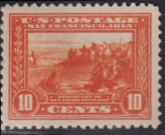 US Early Commemoratives #400a Mint Hinged VF - XF Jumbo Margins Cat Value: $220