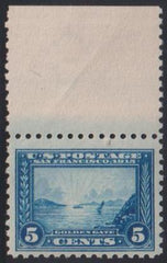 US Early Commemoratives #403 Mint LH F - VF Wide Top Margin Single Cat Value: $170