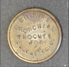 US Essays and Proofs #EP33 Mint VF 5c Browns Bronchial Troches Scarce Cat Value: $900