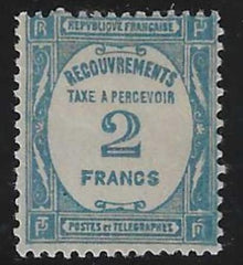 France J64  F Mint Hinged cv $80