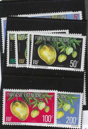 French Polynesia 01a-15a  Mint NH perf 13 cv $172.10