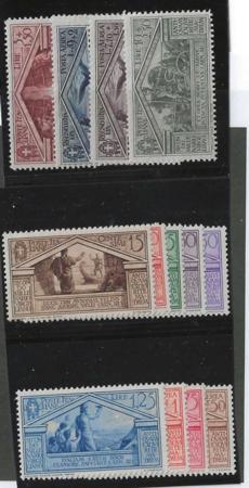 Italy 248-56, C23-6  F-VF Mint NH cv $835