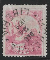 Liberia 17  Used Son Monrovia - Rogers type VII Certificate cv $525