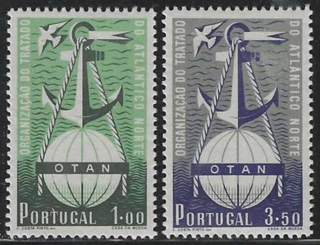 Portugal 747-48 XF Mint NH cv $297.50