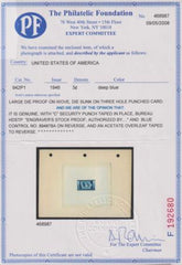 US Essays and Proofs #942P1a  Iowa Statehood die proof, proving room control number on reverse Probably uniique in private hands Cat Value: $1500