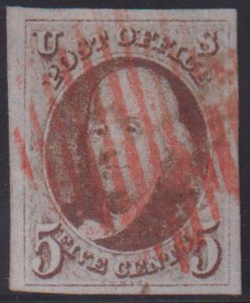 US Classics #1 Used XF 4 large margins pen on reverse from cover shows through otherwise spectacular! Cat Value: $650 as 90