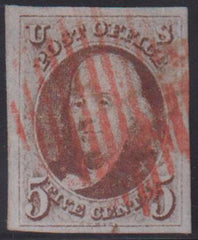 US Classics #1 Used XF 4 large margins pen on reverse from cover shows through otherwise spectacular! Cat Value: $650 as 90