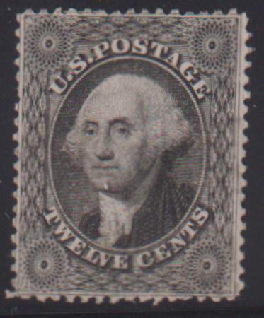US Classics #36 Mint F - VF Unused, no Gum - Very Fresh! Cat Value: $600