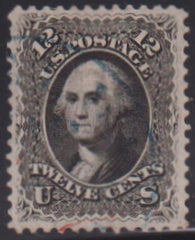 US Classics #69 Used VF - XF light blue cancel, beautiful! Cat Value: $230 as 85