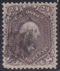 US Classics #70 Used VF Rich color - Light Cancel Cat Value: $300