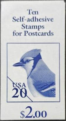US Booklets #BK237  Scarce vending booklet, plate S2222 Guage 8.5 roulettes, no liner writing Cat Value: $175