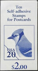 US Booklets #BK237  Scarce vending booklet, plate S2222 Guage 8.5 roulettes, no liner writing Cat Value: $175