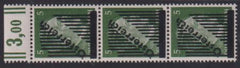 Austria #399 Mint  NH VF Strip of 3 pos 6 (13), 16(15), 26(14) lines ANK 668I Cat Value: $420/E390