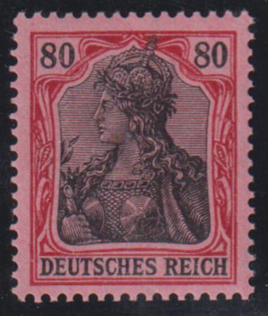 Germany #91a Mint  NH VF pre war printing Michel 93 I Cat Value: $110/E100