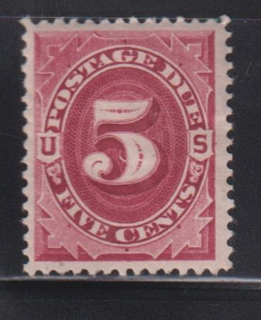 US Postage Dues #J25 LH VF Cat Value: 100