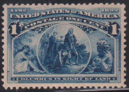 US Early Commemoratives #230 NH Mint VF - XF Fresh OG Cat Value: $100 as 90